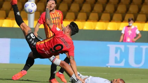 Gianluca Lapadula se prepara para jugar por Perú