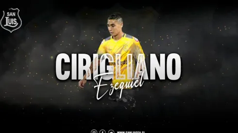 Cirigliano tuvo su estreno en el profesionalismo a los 18 años de la mano de River Plate de Argentina.