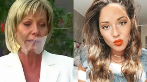 Raquel no quiere hablar de su hija en TV | Foto: Canal 13 y @k3lcalderon