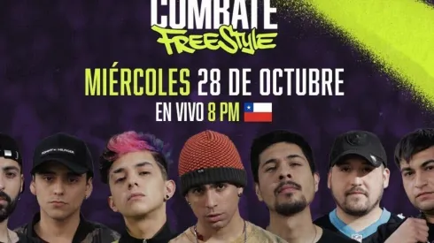 Combate Freestyle con siete exponentes chilenos