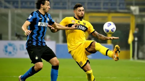 Vidal ingresó en el segundo tiempo en el empate de Inter