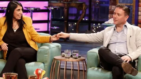 Christian Pino y Karla Rubilar en Sigamos de Largo | Foto: @christianpino