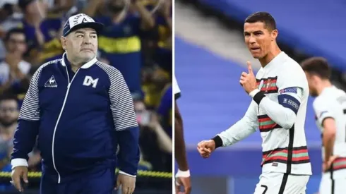 CR7 envió un saludo en video por el cumpleaños 60 de Maradona.