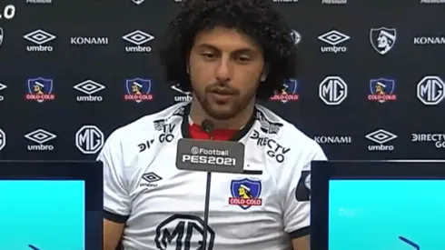 Maxi Falcón fue presentado de forma oficial como refuerzo de Colo Colo