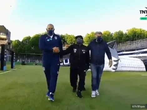 El breve homenaje al cumpleañero Diego Maradona