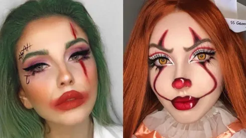Sorprende con estos maquillajes de Halloween | Fotos: @julianna.mur / @makeupsedakurkcu
