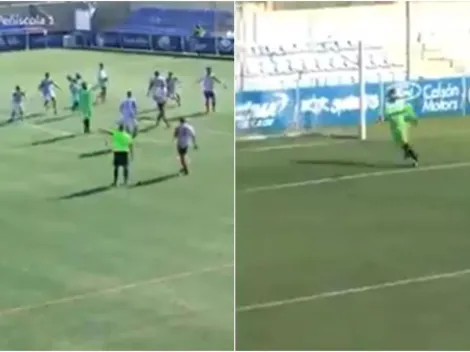 España: Arquero marca y se come un golazo en los descuentos
