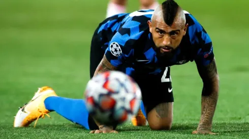 Arturo Vidal batalló, participó en un gol, casi marca otro pero no le alcanzó al Inter ante el Real Madrid. Alexis entró a los 78'.