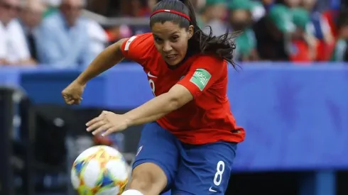 Karen Araya en la selección chilena femenina.