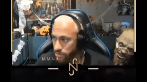 Neymar sufre el susto de su vida en Halloween