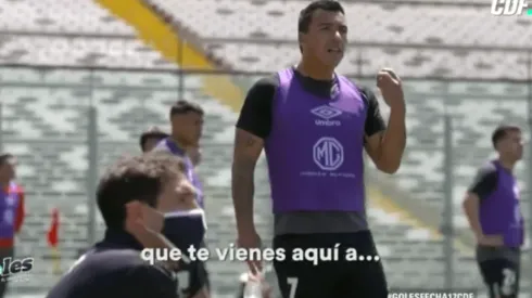 Paredes le dijo de todo al cuarto árbitro en la derrota ante Deportes Iquique