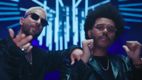 Maluma y The Weeknd anunciaron la colaboración a través de sus redes sociales.