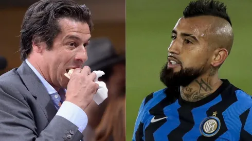 Nicola Berti no está conforme con el rendimiento de Arturo Vidal en el Inter de Milán