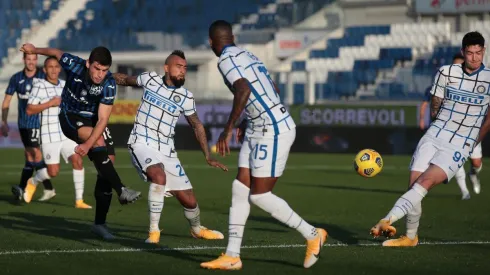 Vidal y Alexis fueron titulares en Inter