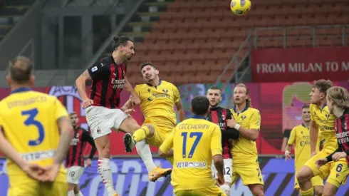 Zlatan fue el héroe del Milan ante el Hellas Verona