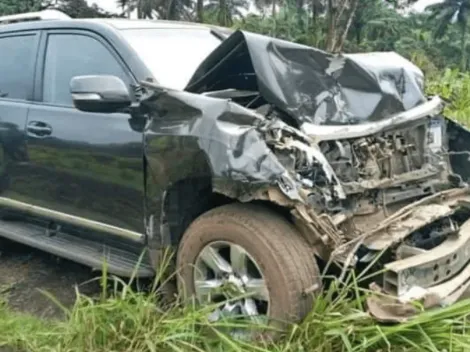 Eto'o sufre un violento accidente de tránsito