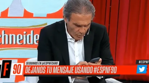 Ruggeri y la llamada telefónica al aire.