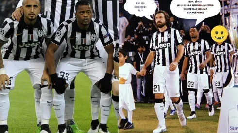 Patrice Evra sacó al pizarrón a Arturo Vidal con su pasado en la Juventus. El ex defensor francés es un chistosito
