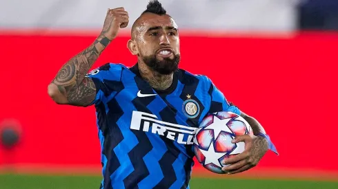 Arturo Vidal no ha podido marcar con el Inter de Milán esta temporada, pero ha celebrado por triplicado en las Eliminatorias para Qatar 2022