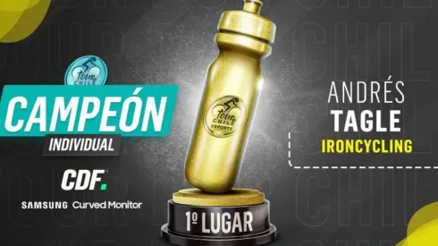 Andrés Tagle se consagró como el campeón del Tour por Chile eSports 2020.