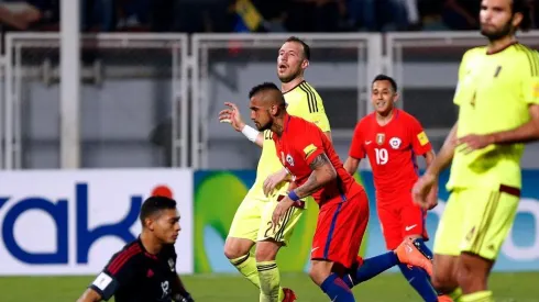 La Roja celebró ante Venezuela en el camino a Rusia 2018