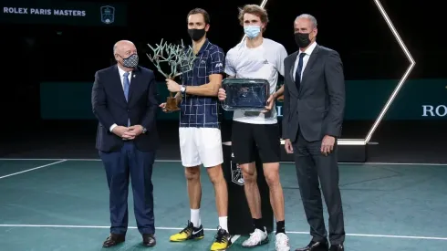 Medvedev viene de derrotar a 'Sacha' en la final del Masters 1000 de París.