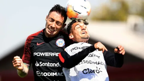 Rodrigo Echeverría ingresó en el segundo tiempo del partido que Chile le ganó a Perú por las Eliminatorias Sudamericanas para el Mundial de Qatar 2022