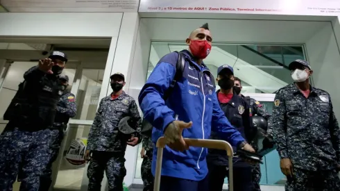 La selección chilena y Arturo Vidal ya están en Venezuela.