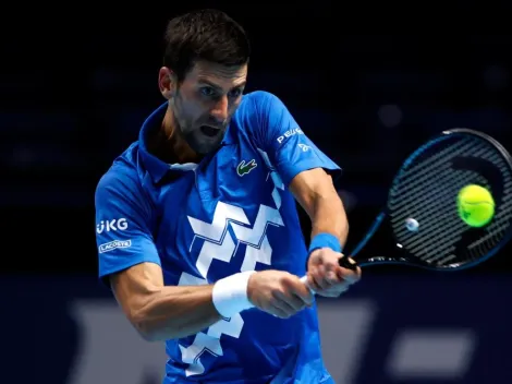 Novak Djokovic le pasa por encima a Diego Schwartzman