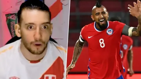 Desde el otro lado de la cordillera no podían creer el golazo que marcó Vidal.