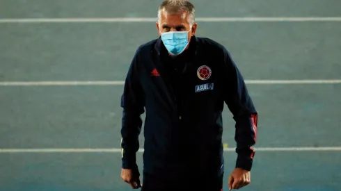 Carlos Queiroz ante Chile en el Estadio Nacional