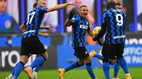 Alexis Sánchez fue la gran figura del Inter y llega encendido al duelo con el Real Madrid en Champions League