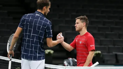 Solo días después de haberse enfrentado en París, Schwartzman y Medvedev vuelven a encontrarse.
