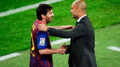 Pep no quiere que Messi se vaya del Barça