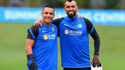 Alexis Sánchez y Arturo Vidal en Inter, que enfrenta al Torino.