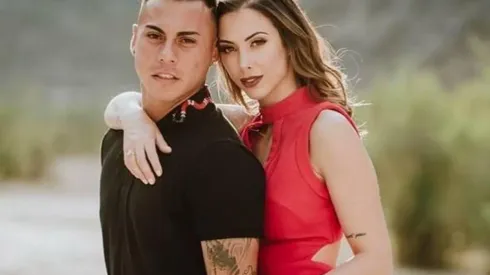 La pareja se casó por la iglesia el 2018