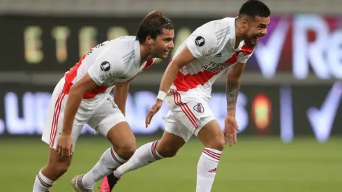 Paulo Díaz le dio el empate a River Plate en la Copa Libertadores.