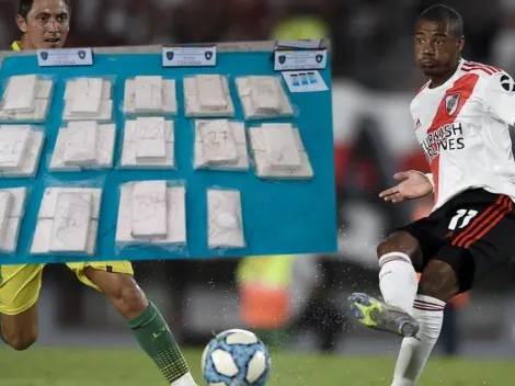 River: hermana de De la Cruz detenida con 40 kilos de coca