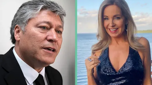 Patricio Yáñez y Viviana Nunes sólo coincidieron una tarde juntos.