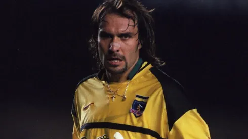 Marcelo Ramírez en su época de arquero de Colo Colo