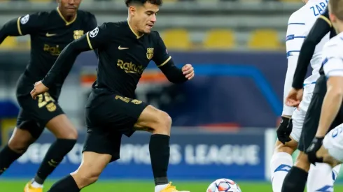 Coutinho ante el Dinamo Kiev