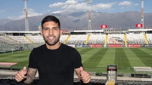 Ignacio Jara en el Estadio Monumental