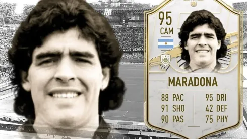 La carta de Maradona en FIFA 21 sube de precio