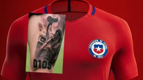 El tremendo tatuaje de Maradona en el muslo del Tucu Hernández.