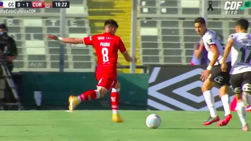 Parra abrió el marcador ante Colo Colo