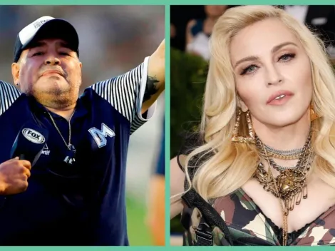 Muere Maradona y Madonna es tendencia