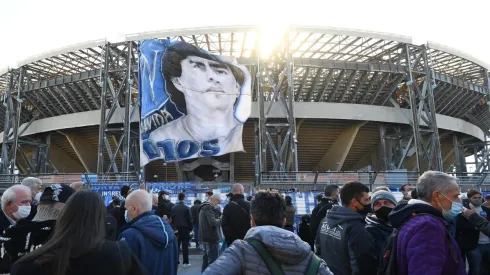 El cuerpo de Maradona está siendo velado en la Casa Rosada.