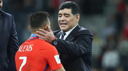 El emotivo mensaje de Alexis a Maradona