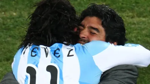 El Apache y Diego fueron muy amigos y ambos compartían el amor por Boca Juniors.