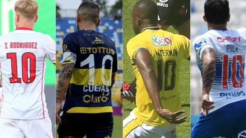 Thomas Rodríguez, Juan Cuevas, Cecilio Waterman y Edson Puch juegan con la camiseta 10 pero en una posición distinta a la del mediocampista ofensivo